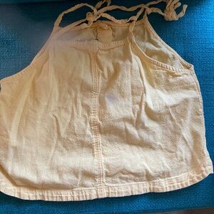 Roxy linen tank